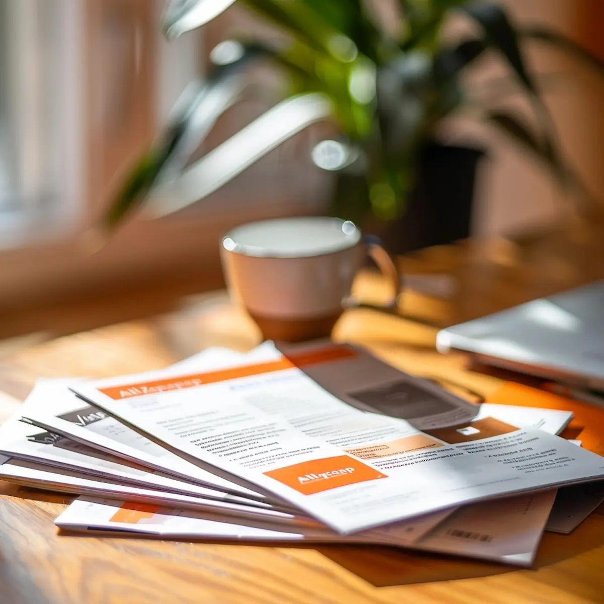 aliexpress-company-documents-1-1 AliExpress company, documents and brochures on a desk